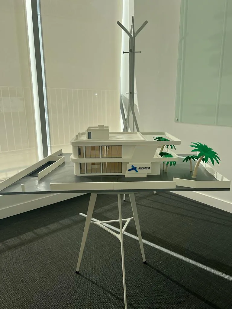 Proceso de fabricación de maqueta arquitectónica con impresión 3D