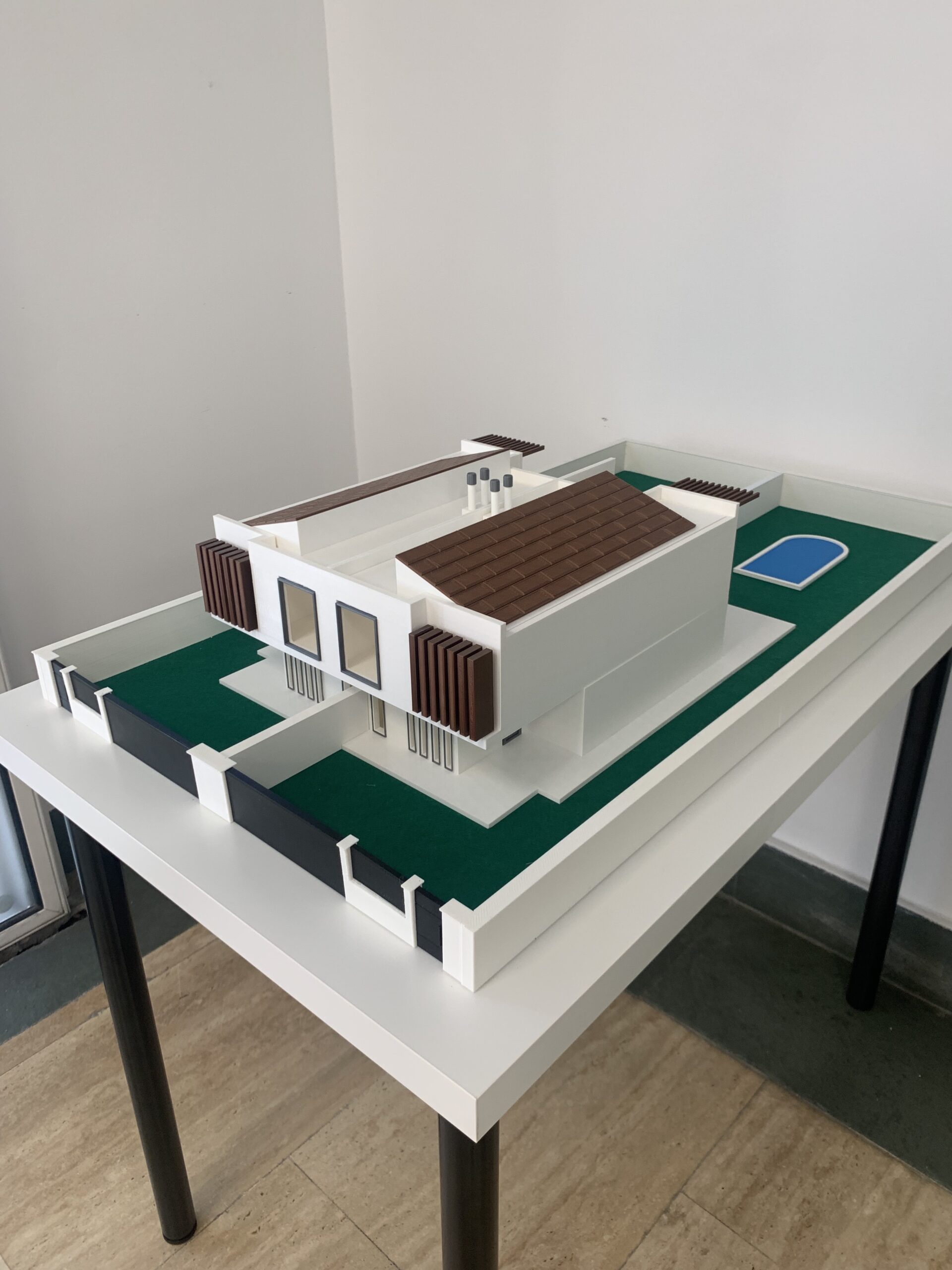 Qué tiene la maqueta de una Casa (que no tiene un 3D)